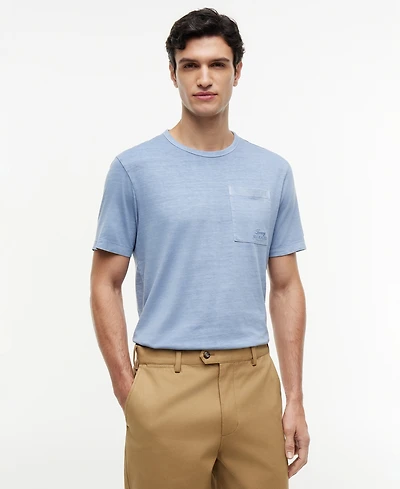Tommy Hilfiger Men's Garment Dye Pocket Regular-Fit T-Shirt
