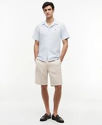Tommy Hilfiger Men's Cotton Linen Dobby Shirt