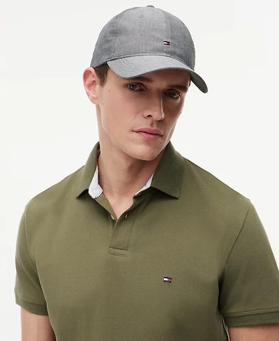 Tommy Hilfiger Men's Chambray Six-Panel Cap
