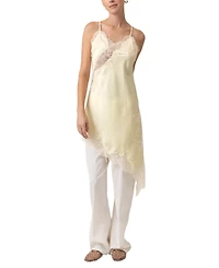 Line & Dot Women's Emel V-Neck Asymmetrical Dress