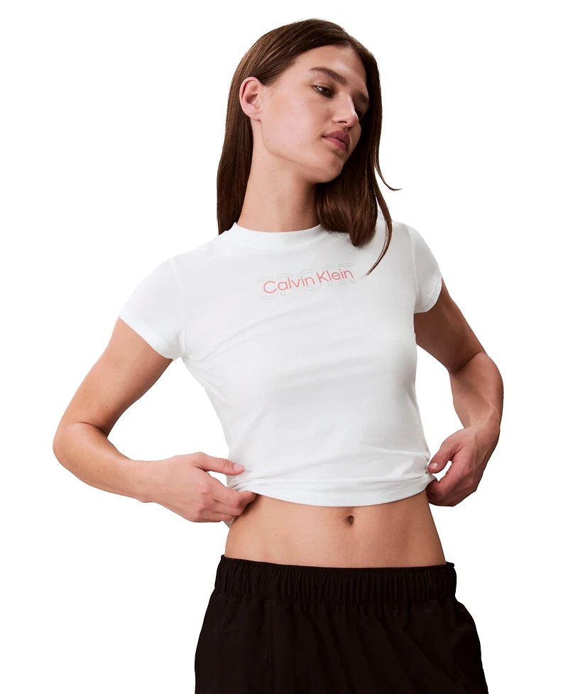 Calvin Klein Performance Women's Short-Sleeve Crewneck T-Shirt