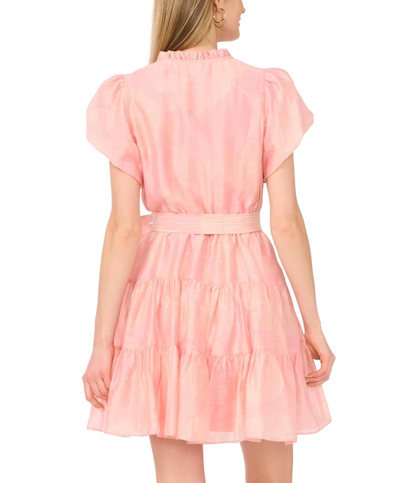 Vince Camuto Women's V-Neck Mini Dress