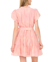 Vince Camuto Women's V-Neck Mini Dress