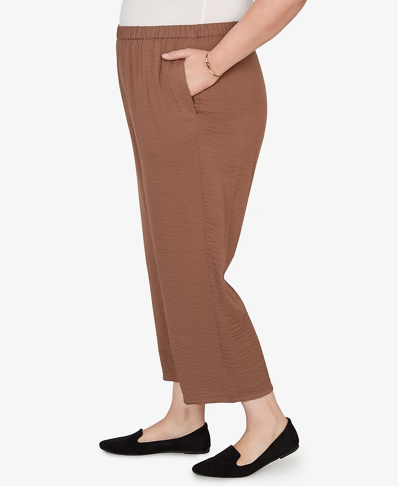 Alfred Dunner Plus Spice Market Wide-Leg Pants