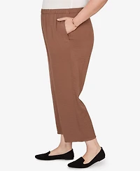 Alfred Dunner Plus Spice Market Wide-Leg Pants