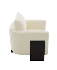 Streamdale Furniture Cloud Sofa Set with Rubberwood Legs