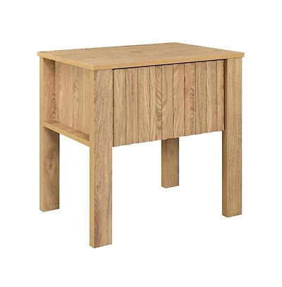 New Classic Furniture Thayer Wood 1-Drawer End Table