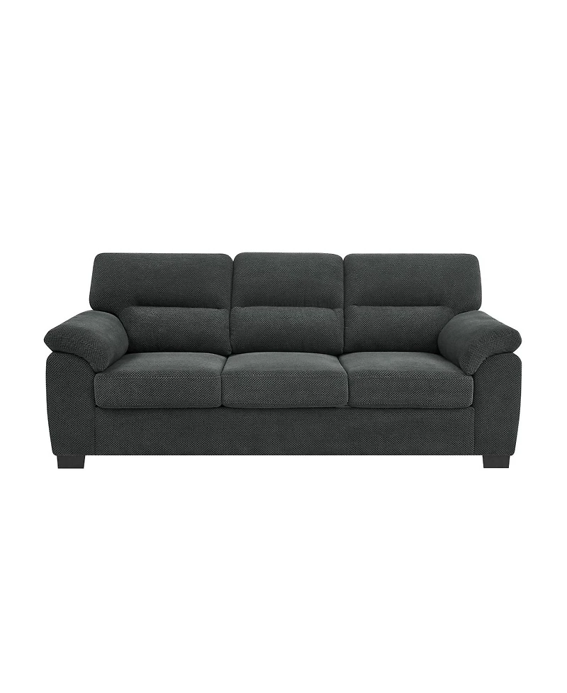Streamdale Furniture 3 Seater Sofa Modern Textured Fabric Couch