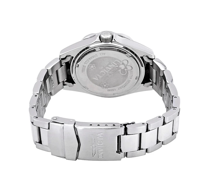 Invicta Women's 12834 Angel Quartz 3 Hand Metallic Dial Watch