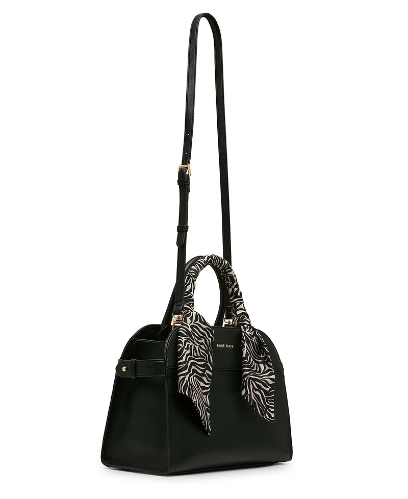 Anne Klein Medium Rounded Satchel Handbag