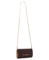 Anne Klein Tortoise Chain Link Mini Wallet