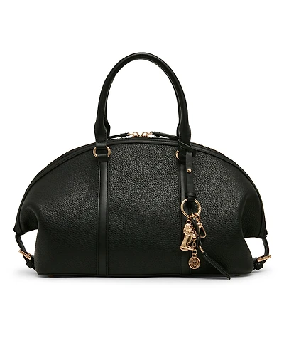 Anne Klein Medium Bowler Charms Satchel Handbag