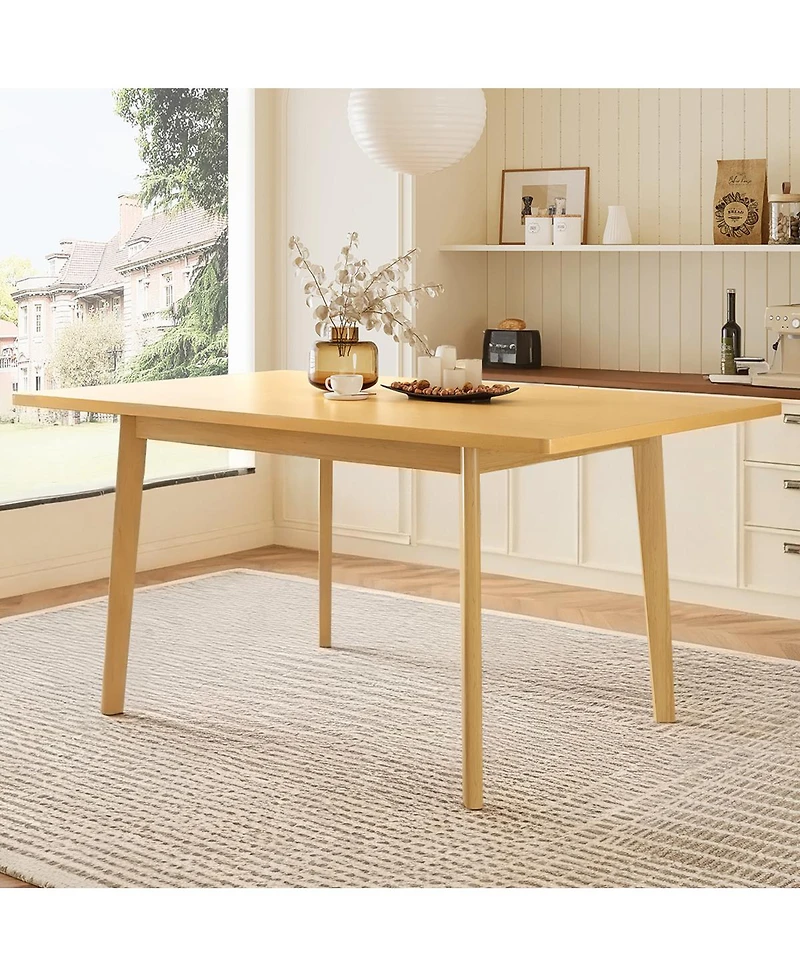 Streamdale Furniture 60 Inch Rustic Farmhouse Modern Minimalist