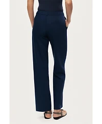 Nocturne Women's Tailored Straight-Leg Pants