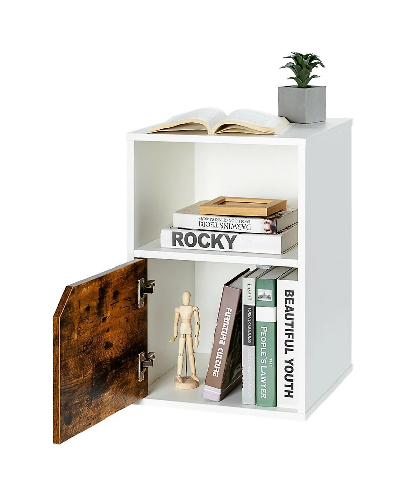 sumyeg Set of 2 Nightstands Side End Table for Living Room