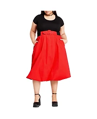 City Chic Plus Paris Days Dress