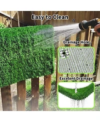 Aronkl Artificial Grass Dog Potty Pad Strong Absorbency Soft Easy Clean Indoor Outdoor