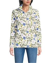 Lands' End Women's Tall Anyweather Fleece Quarter Zip Pullover