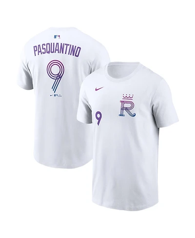 Nike Men's Vinnie Pasquantino White Kansas City Royals 2026 Connect Name Number T-Shirt