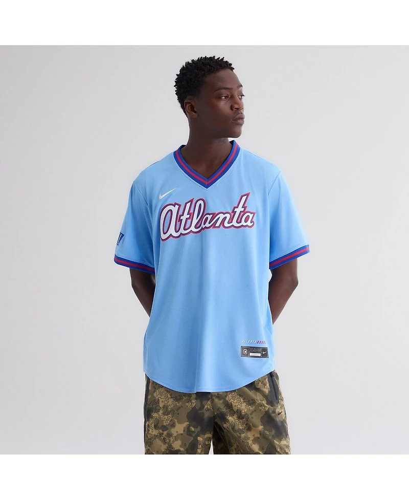 Nike Men's Powder Blue Atlanta Braves 2026 City Connect Stadium Jersey