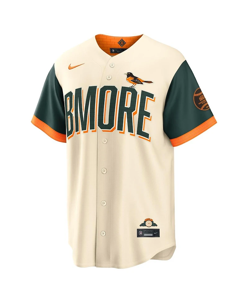 Nike Men's Natural Baltimore Orioles 2026 City Connect Stadium Jersey