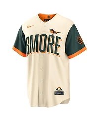 Nike Men's Natural Baltimore Orioles 2026 City Connect Stadium Jersey