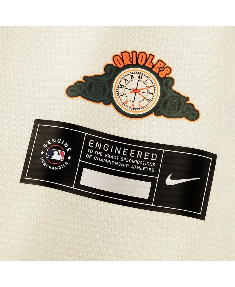 Nike Men's Adley Rutschman Natural Baltimore Orioles 2026 City Connect Stadium Jersey