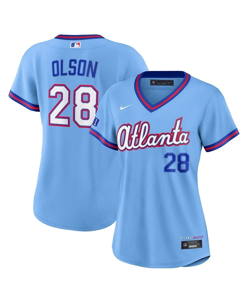 Nike Women's Matt Olson Powder Blue Atlanta Braves 2026 City Connect Stadium Jersey