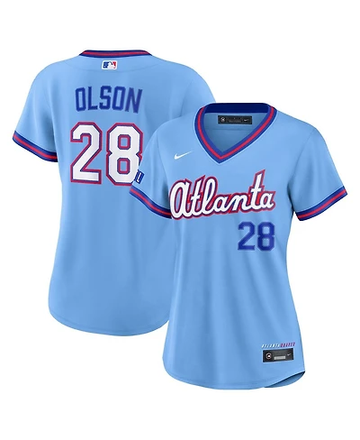 Nike Women's Matt Olson Powder Blue Atlanta Braves 2026 City Connect Stadium Jersey