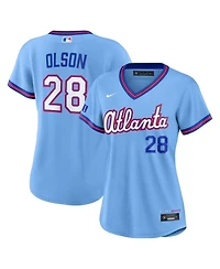 Nike Women's Matt Olson Powder Blue Atlanta Braves 2026 City Connect Stadium Jersey