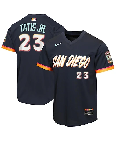 Nike Big Boys and Girls Fernando Tatis Jr. Black San Diego Padres 2026 City Connect Stadium Jersey