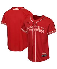 Nike Big Boys and Girls Red Texas Rangers 2026 City Connect Stadium Jersey