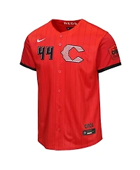 Nike Big Boys and Girls Elly De La Cruz Red Cincinnati Reds 2026 City Connect Stadium Jersey