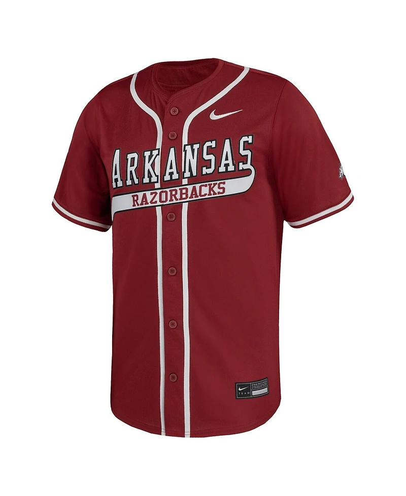 Nike Men's Cardinal Arkansas Razorbacks Limited Baseball Jersey
