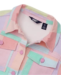 Lands' End Girls Boxy Denim Jacket