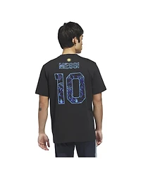 Adidas Men's Lionel Messi Black Argentina National Team 2026 Away Jersey Hook Name Number T-Shirt