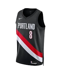 Nike Men's and Women's Deni Avdija Black Portland Trail Blazers Swingman Jersey - Icon Edition