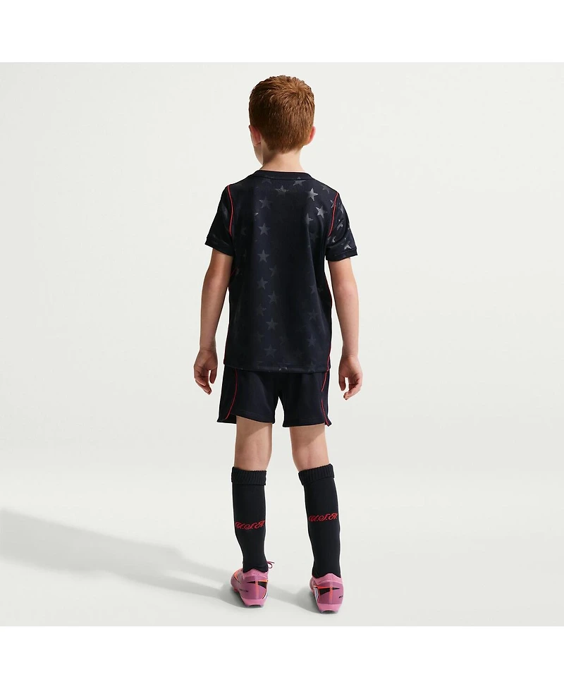 Nike Preschool Navy Usmnt 2026 Away Stadium Replica Kit Set