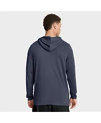 Nike Men's Navy Los Angeles Dodgers City Connect Dri-fit Long Sleeve Hooded T-Shirt