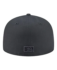 New Era Men's Charcoal Los Angeles Dodgers Color Pack 59FIFTY Fitted Hat