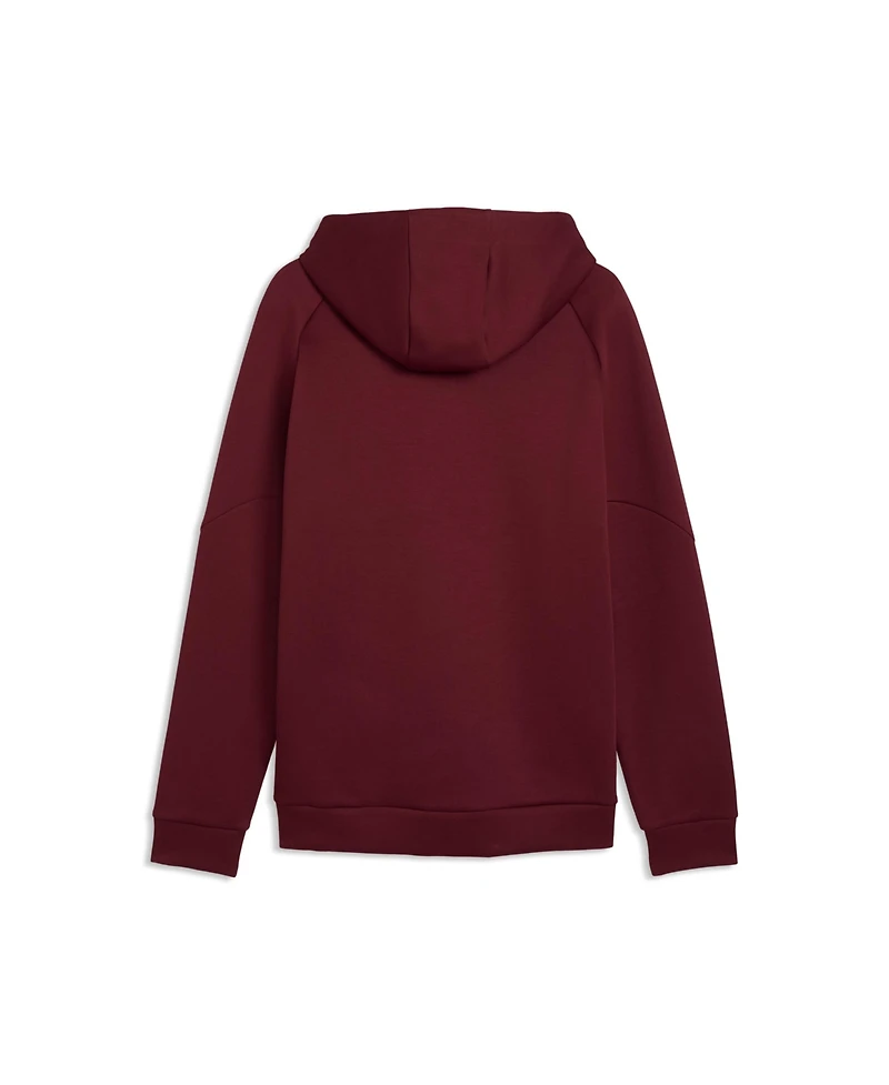 Puma Men's Maroon Portugal National Team Tech Full-Zip Hoodie