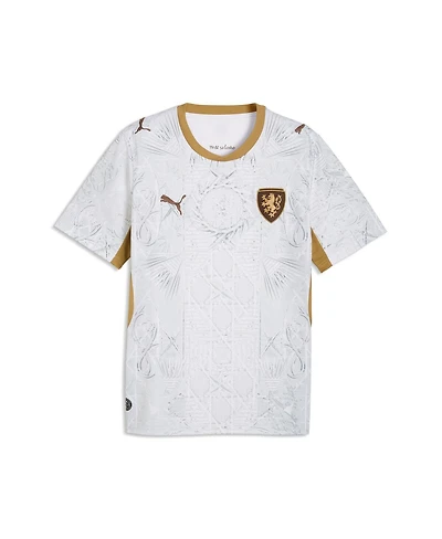 Puma Men's White Czech Republic National Team 2026 Away Replica Jersey