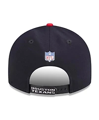 New Era Men's Navy/Red Houston Texans 2026 Nfl Draft On Stage Pre-Curved 9FIFTY Snapback Hat