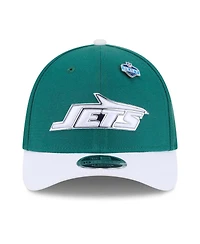 New Era Men's Green/White New York Jets 2026 Nfl Draft 39THIRTY M-Crown Flex Hat