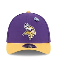 New Era Men's Purple/Gold Minnesota Vikings 2026 Nfl Draft 39THIRTY M-crown Flex Hat