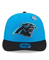 New Era Men's Blue/Black Carolina Panthers 2026 Nfl Draft On Stage Pre-Curved 9FIFTY Snapback Hat