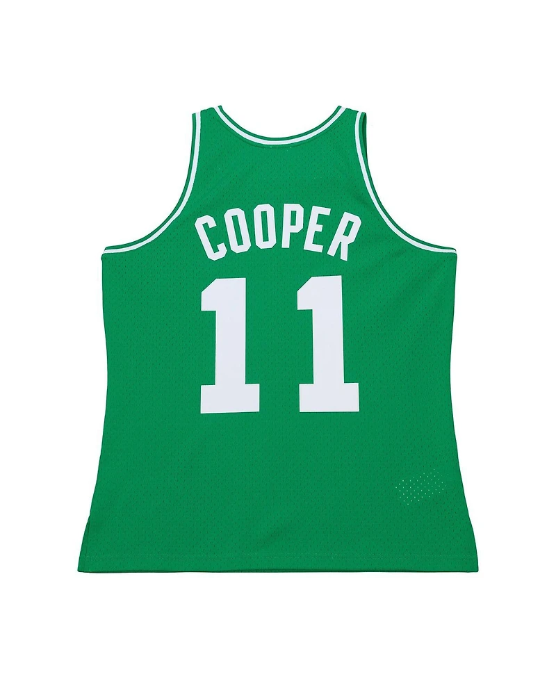 Mitchell Ness Men's Chuck Cooper Kelly Green Boston Celtics 1950-51 Pioneers Swingman Jersey