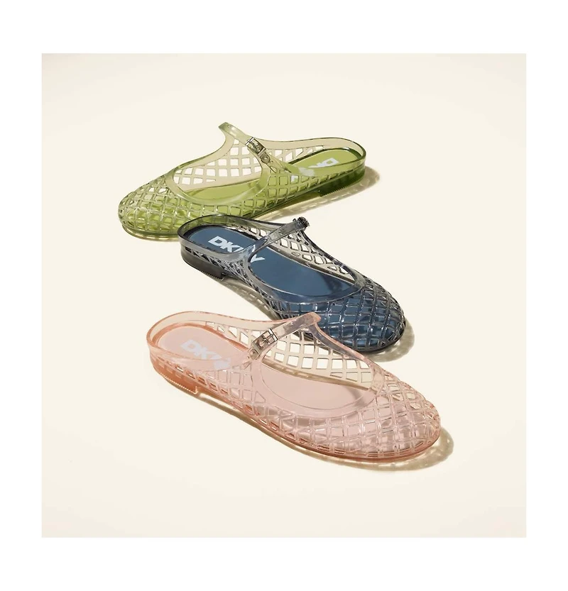 Dkny Women's Louey Mary Jane Jelly Flats