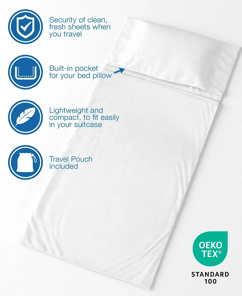 Fresh Ideas Embossed Microfiber Personal Sleep Sack