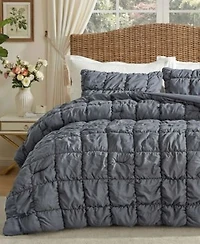 Unikome Modern Style Pintuck All Season Comforter